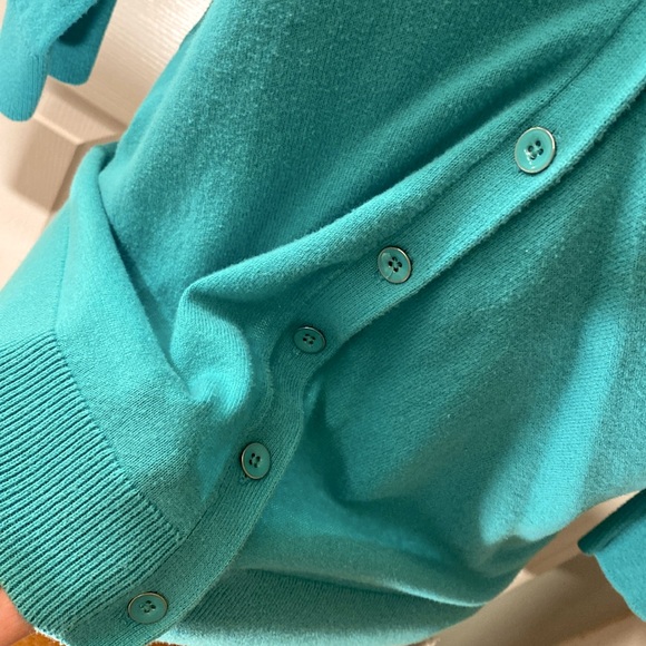 GAP Turquoise Green Cardigan - Picture 8 of 10